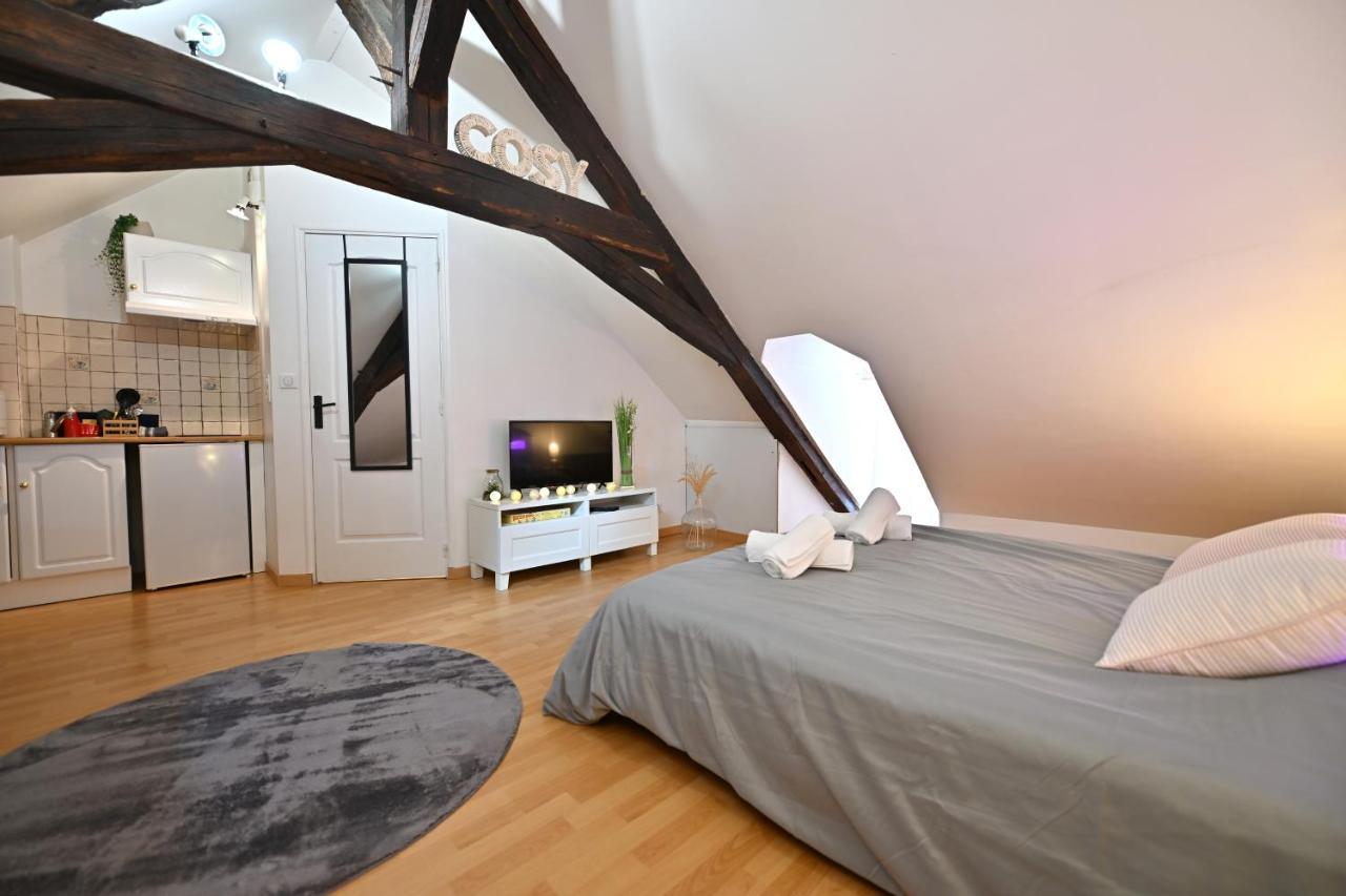 상스 Le Cosy Du Tambour D'Argent 아파트 외부 사진